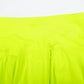 CHRLEISURE Womens Tennis Skirt with Pockets Crossover High Waisted Athletic Golf Skorts Running Workout Skirts 2 in 1