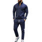Casual Tracksuits Mens Autumn Fashion Side Striped Jackets And Pants Two Piece Sets For Men Sports Fitness Sweatsuits Streetwear