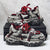 Increase 5~6CM Thick Sports Shoes Men's Tire Sole Running Shoes Fashion Casual Leather Casual All-match Outdoor Men's Shoes
