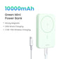 UGREEN PD20W Портативний магнітний павербанк 10000мАг з бездротовою швидкою зарядкою для Magsafe для iPhone 15 Pro Max 16 Pro