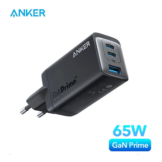 Зарядний пристрій Anker 735 65W GaN GaNPrime швидкий USB Type C зарядний пристрій для телефону швидка зарядка зарядний пристрій Type C для iPhone 15/15 Pro