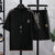 Summer New Fashion Trend Short Sleeve Shorts Ice Silk Suit Men Loose Sports Breathable Large Size High Quality Two-Piece Set
