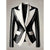 Fashion Women Faux Leather PU Blazer Jacket Turn Down Collar Slim High Waist Office Lady Patchwork Luxury Female Tailored Coat