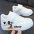 Mikey mouse children's sneakers girls boys shoes Casual basketball Kid Running Fashion Sports 7 and 18 year old girls Shoes Gift