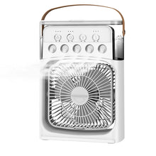 Portable Humidifier  Fan AIr Conditioner Household Small Air Cooler Hydrocooling Portable Air Adjustment For Office 3 Speed Fan