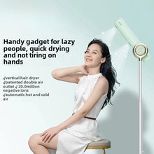 1700W Household Standing Hair Dryers Tools Liberates Hands Negative Ion Hair Care High-power Quick-drying Landing Blow Dryer
