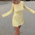 Beach Style Backless Sexy Dress Women Elegant Long Sleeve Slim Fit Short Dress Boho Holiday Summer Streetwear Y2K Outfits