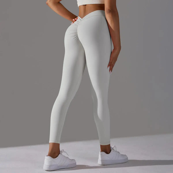 High Waist Yoga Leggings Women's Fitness Push Up Fitness Sports Leggings Women's Exercise Leggings Lifting Peach Hip Leggings