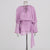 VGH Streetwear Temperament Dresses For Women Round Neck Long Sleeve High Wiast Soild Slimming Mini Dress Female Fashion Clothing