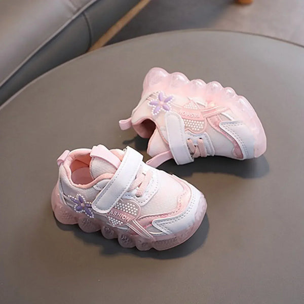 Running Shoes Girls Size 13 Luminous Kids Girls Light Sport Children Led Shoes Baby Shoes High Top Toddler Shoes Casaul Daily