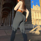 Women's Jeans Mid Waist Stretch Skinny Denim Pants 2023 Blue Retro Washed Elastic Slim Pencil Trousers