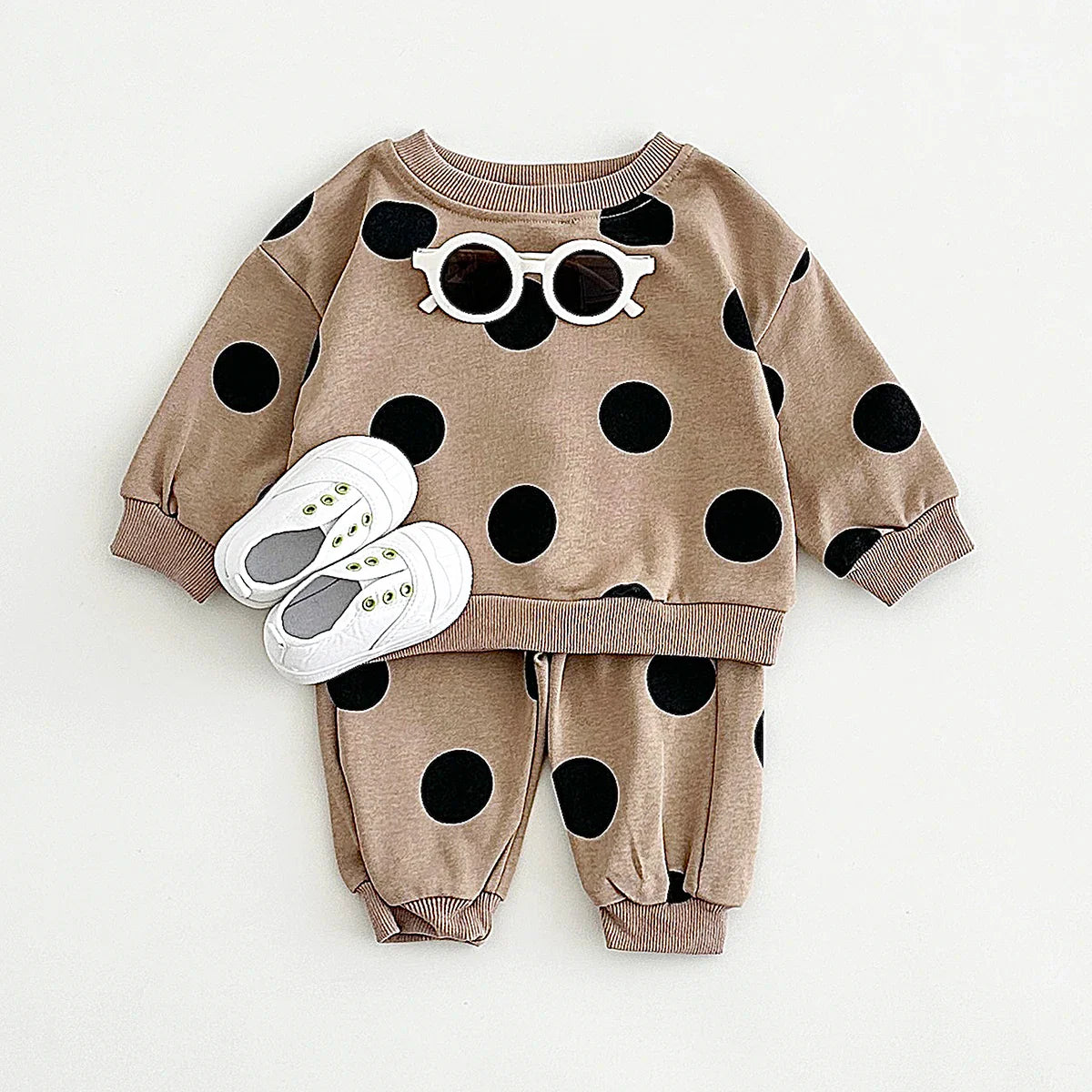 Newborn Baby Girls Clothes 2Pcs Infant Suit Sets Long Sleeve Sweatshirt Top+Pants Toddler Boy Set Kids Children Clothing New