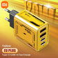 Xiaomi 120W 4-портовий ультра швидкий зарядний пристрій Type-C GaN USB-C QC 3.0 Super Charge Mech-Wind адаптер для iPhone Samsung
